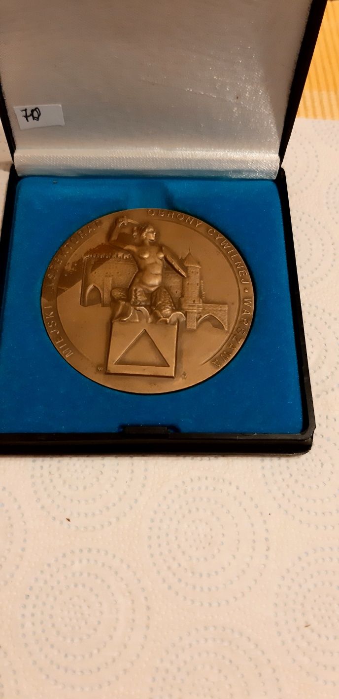 Medal Miejski Inspektorat Obrony Cywilnej Warszawa