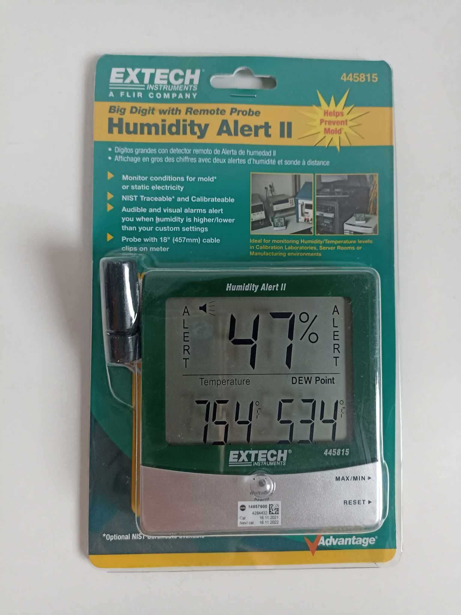 Wilgotnościomierz Termohigrometr Extech 445815