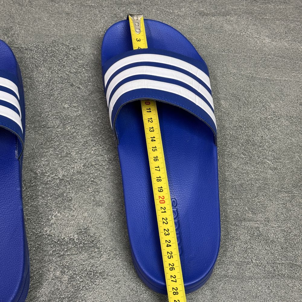 Сині тапочки слайди шльопанці Adidas Adilette GW1048 ОРИГІНАЛ 100% 44