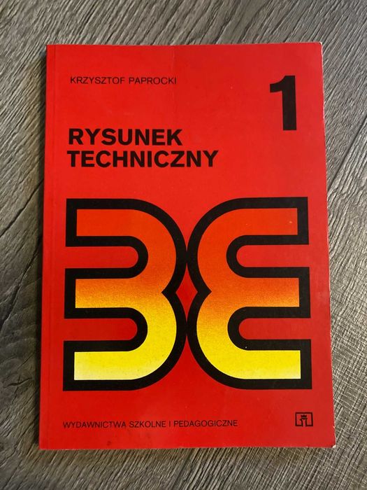 Książka Rysunek techniczny 1 Krzysztof Paprocki