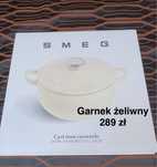 Garnek SMEG kremowy