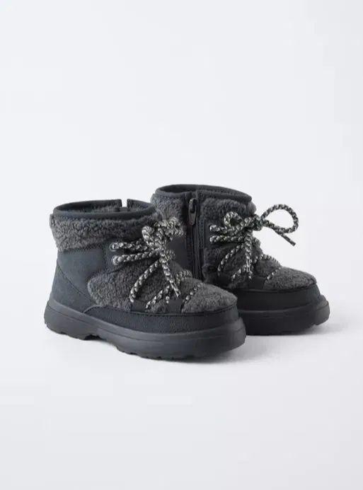 Зимові черевички ботінки zara 26 розмір