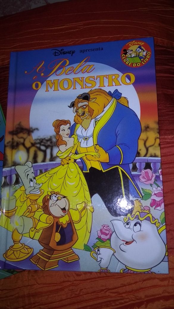 Livros Disney  | A Pequena Sereia; A Bela e o Monstro; Força Ralph2..