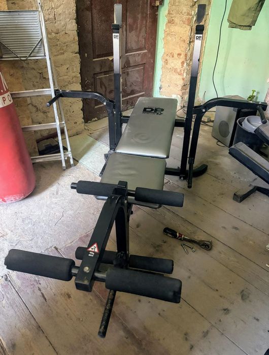 Ławeczka DP Active Sports do wyciskania profesjonalna 3w1