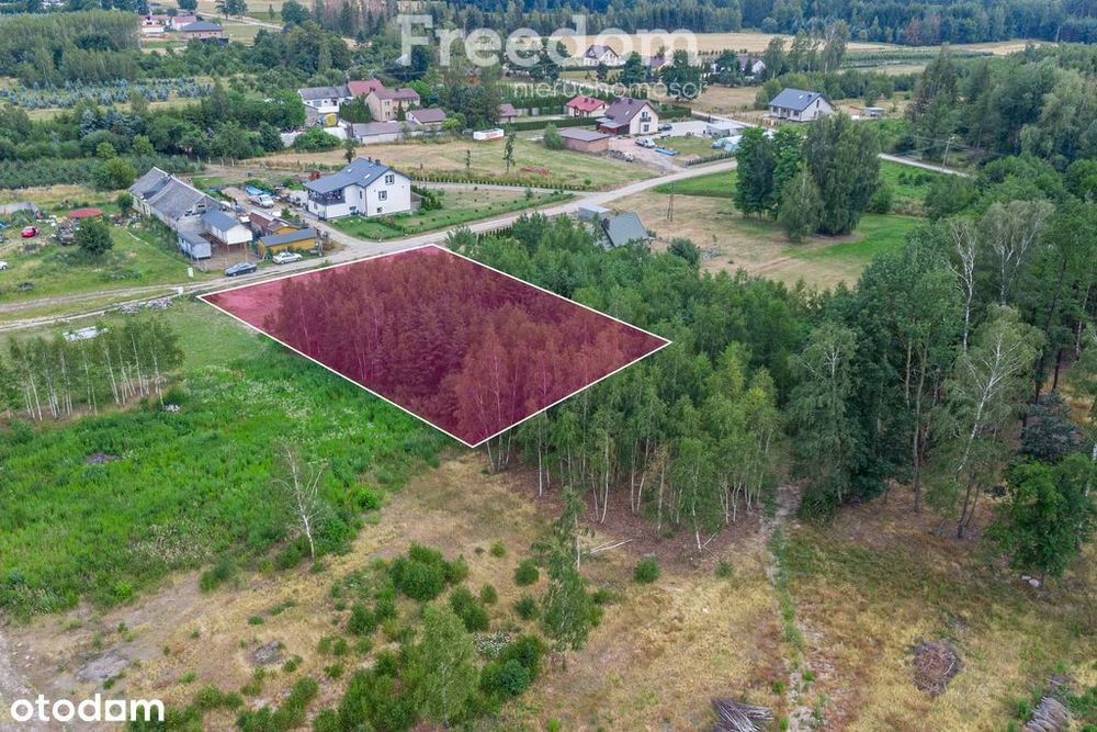 Przepiękna działka budowlana 4000 m2 Kamionka