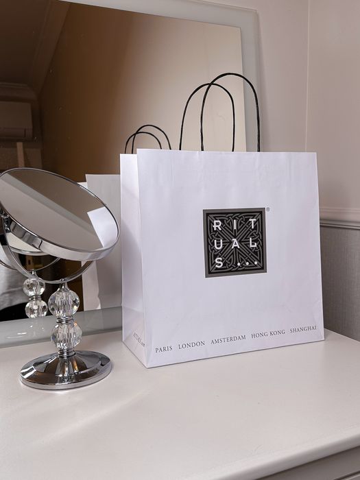 Torebka Rituals siatka nowa papierowa logowana na prezent