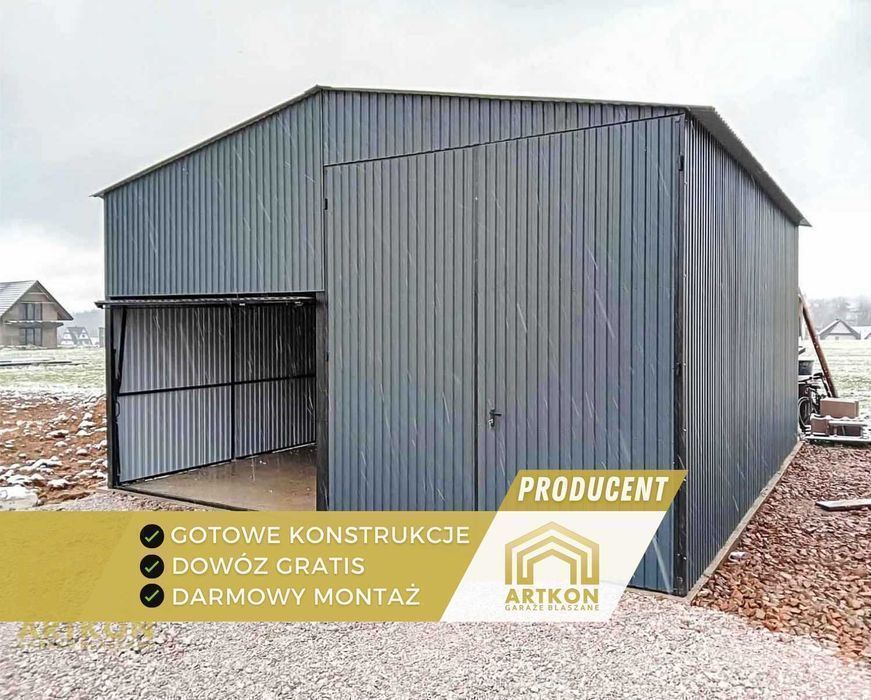 Hale stalowe Magazynowe Hala blaszana stalowa Magazyn blaszany Wiata