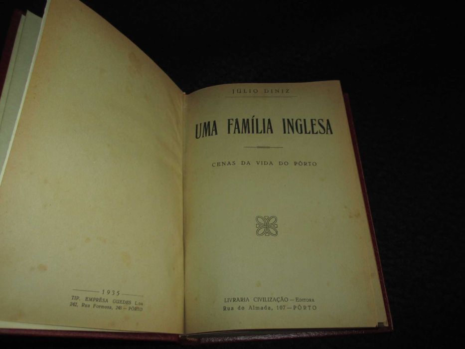 Livros de Júlio Dinis Livraria Civilização encadernados