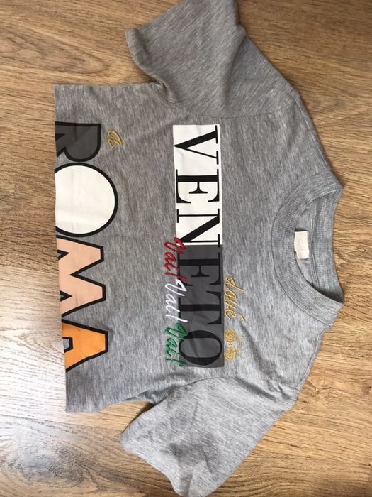 Crop top t-shirt H&M 32 XXS