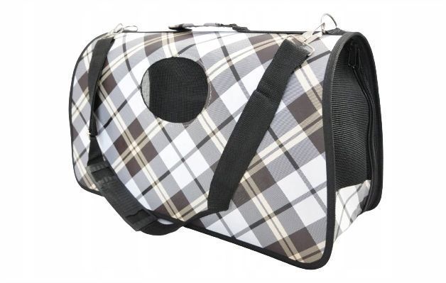 Torba transportowa dla kota transporter na ramie biały