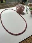 Naszyjnik handmade rodonit