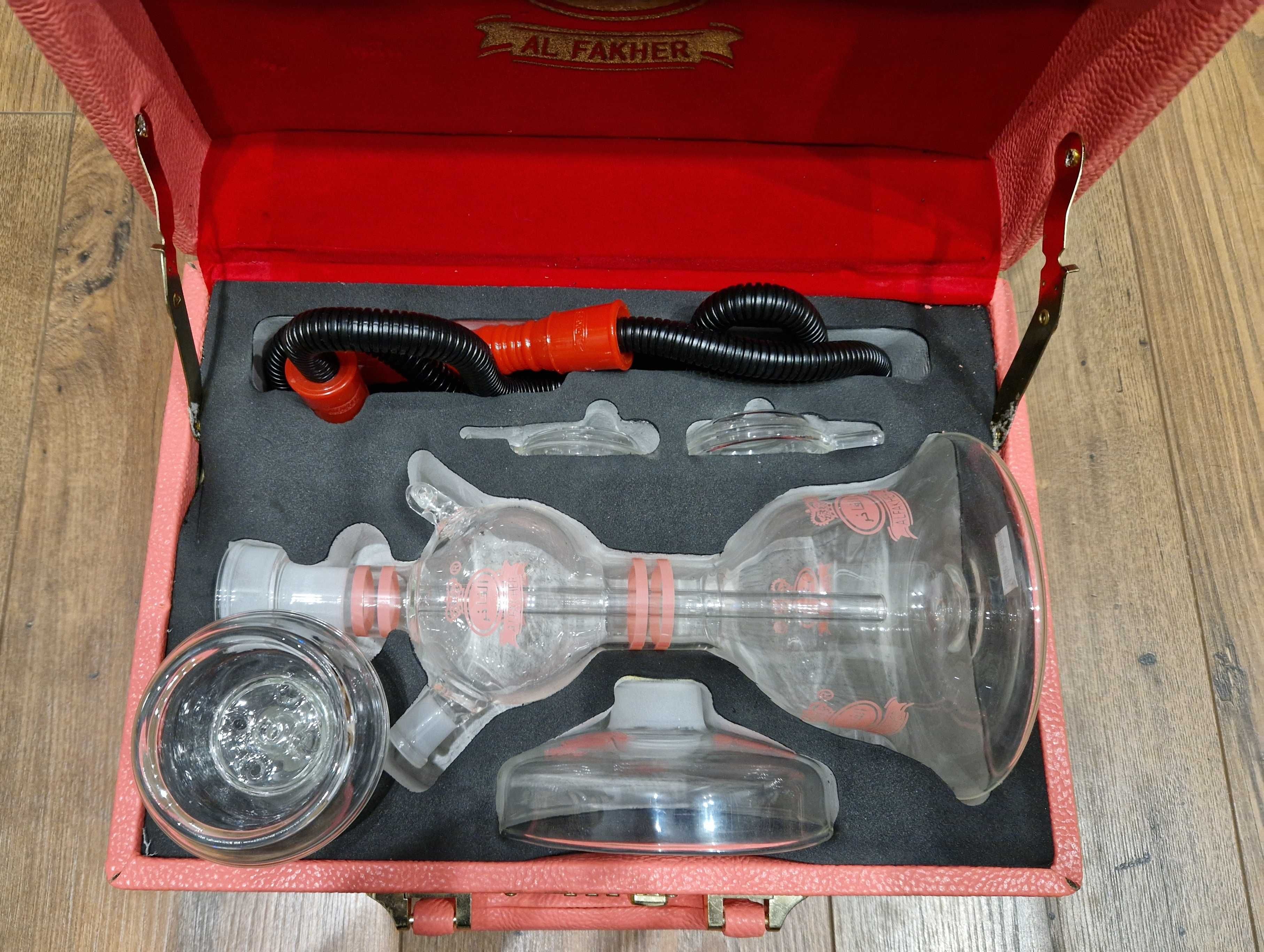 Shisha Al Fakher Glass Walizka Fajka Wodna Szklana