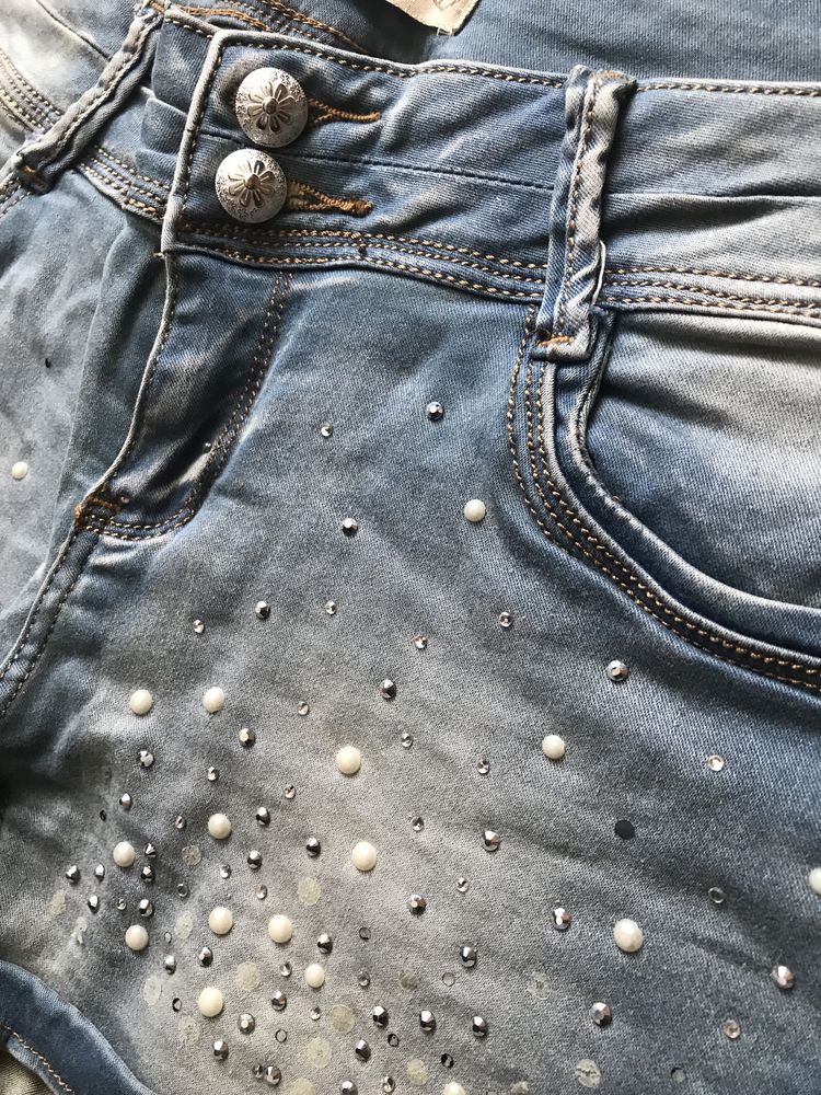 Spodenki jensowe damskie rozm. XL/42