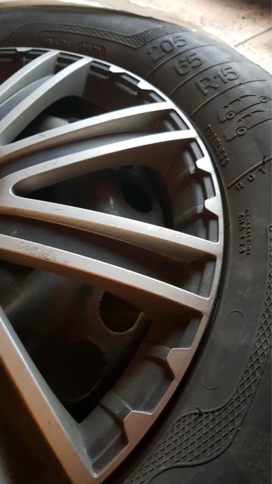 Opony zimowe Kleber 205 65 R15 +felgi +kołpaki