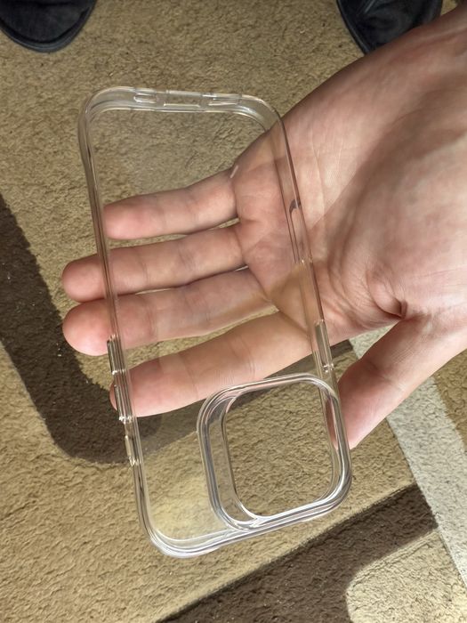 Прозорий чехол iPhone 16 pro