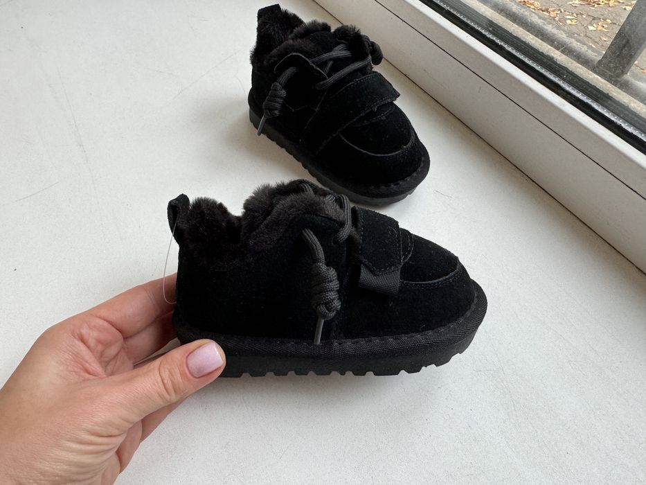 Зимові теплі дитячі чобітки/ угги 14,8 см / зимние детские ботинки