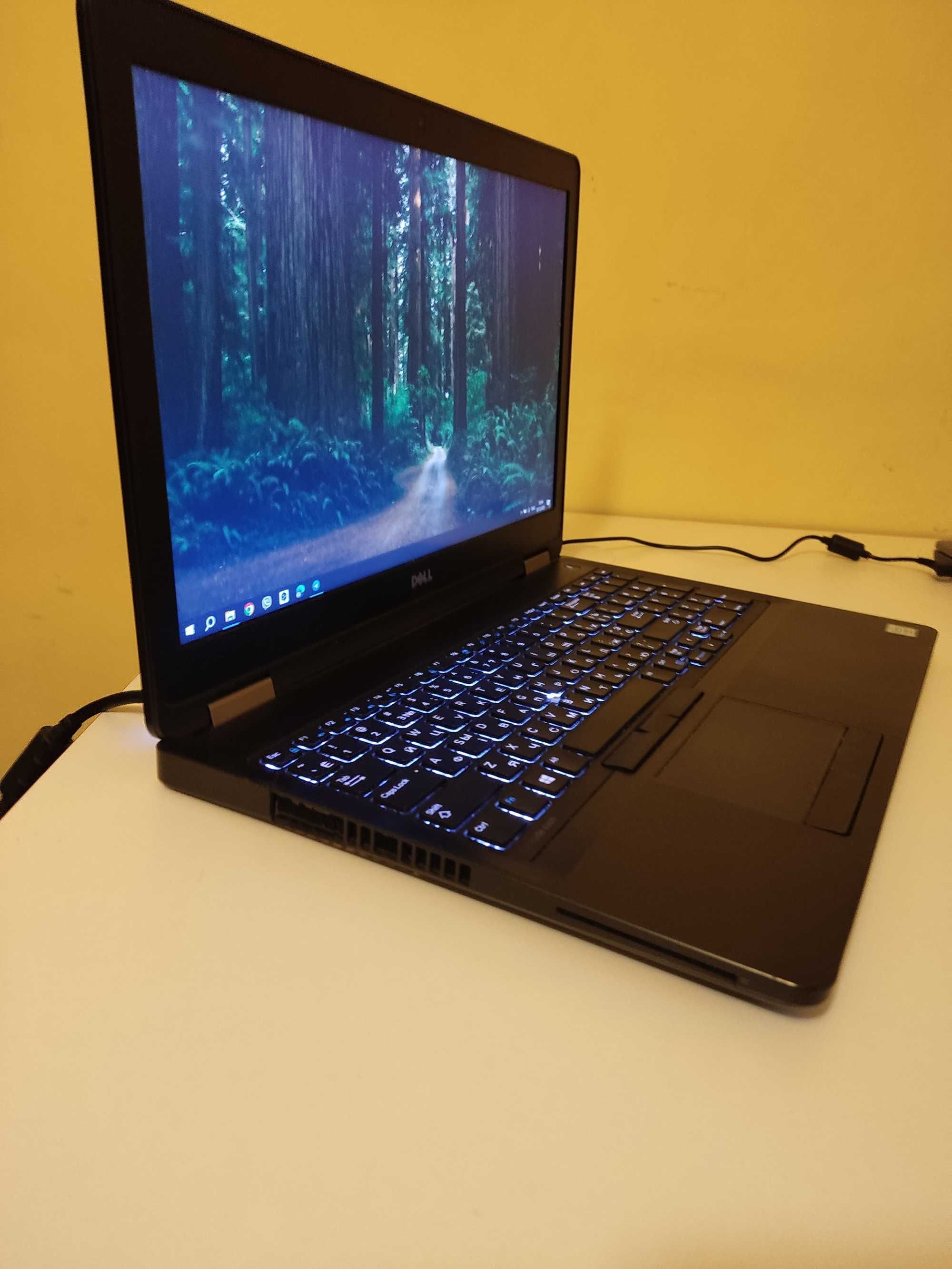 Игровой Ноутбук DELL E5570 I7-6820HQ 16Gb FULLHD W10Pro GPU R7