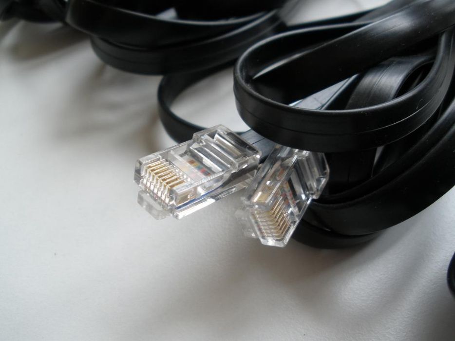 Патч корд RJ45 плоский LAN сеть кабель Ethernet