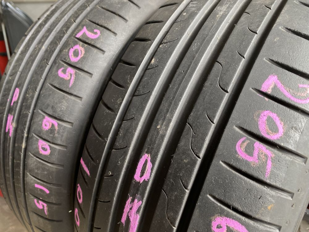 Opony letnie 205/60R15 2szt Dunlop 205/60/15