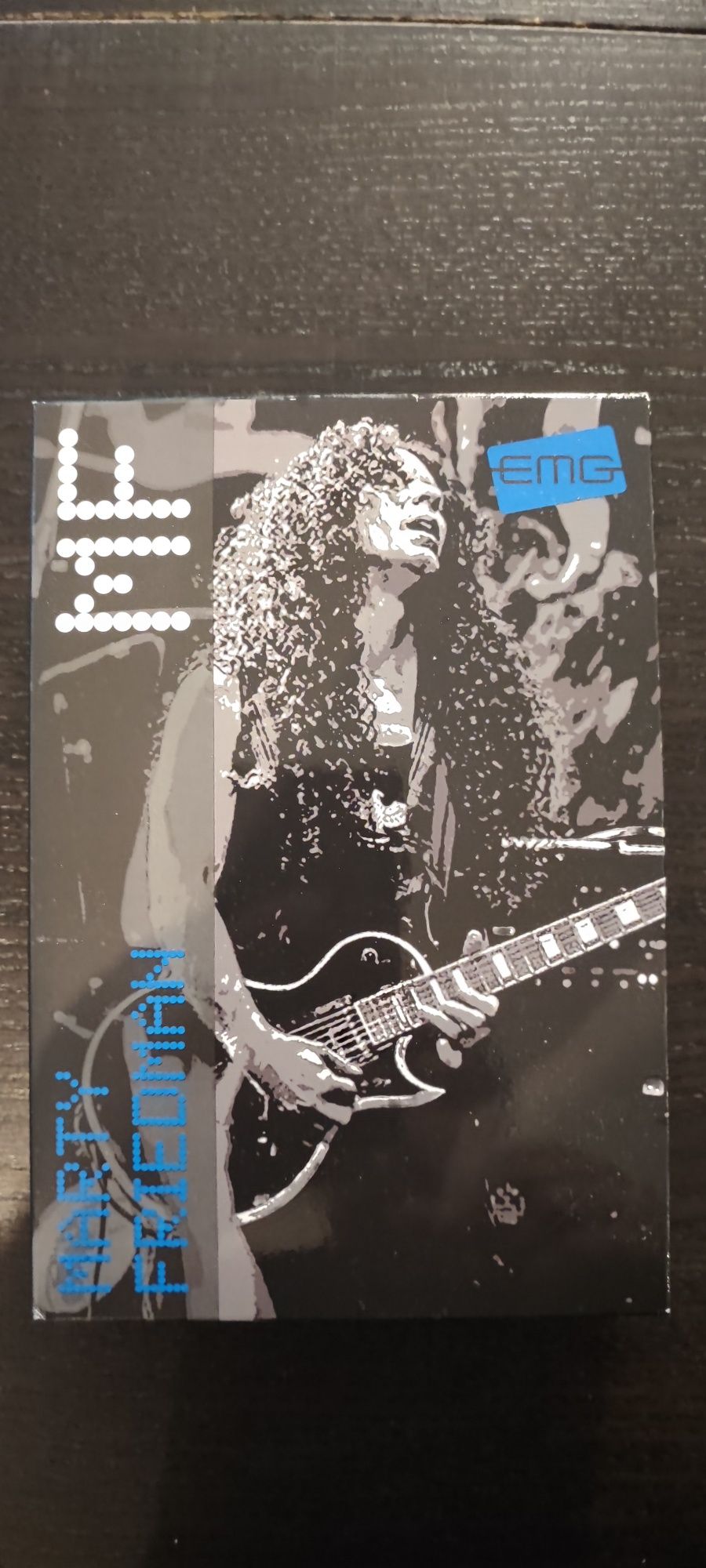 Pickups EMG Marty Friedman Set brushed Black Chrome NOVO A ESTREAR