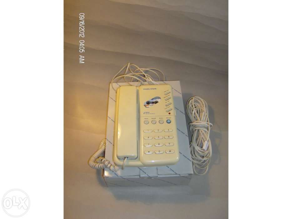 Telefone Morphy Richards c/gravador