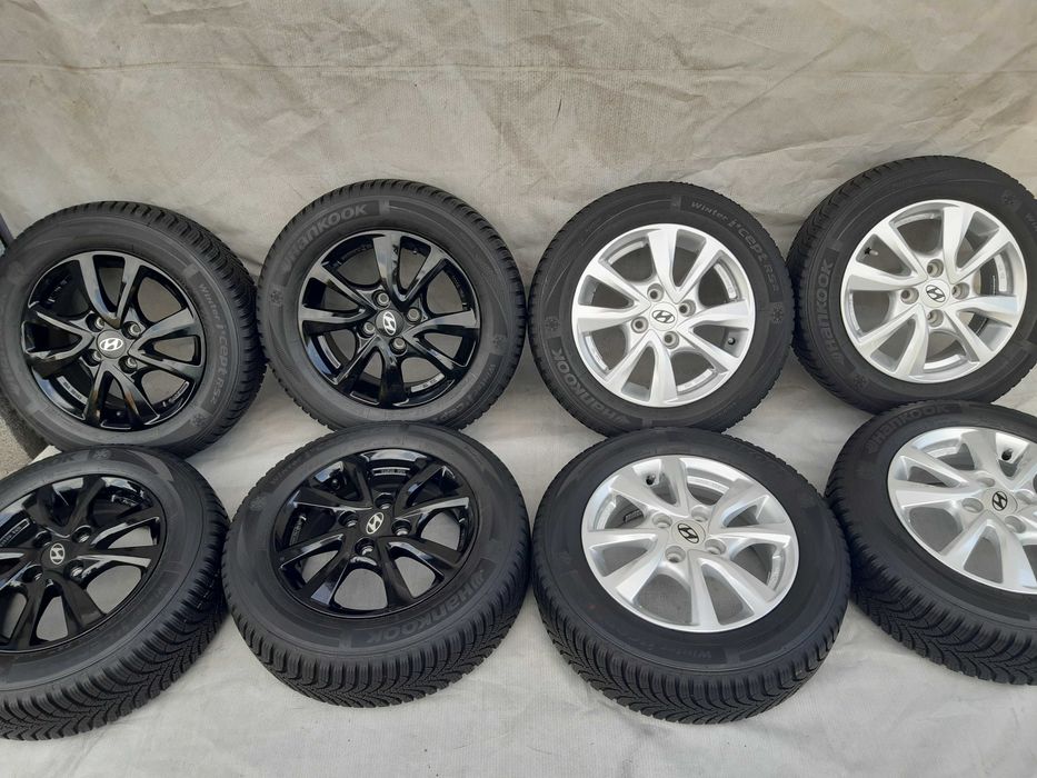 Koła zimowe felgi 14 hyundai  i10  175/65r14   et47 4x100 czujniki