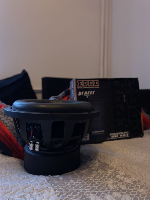 EDGE - glosnik / subwoofer + wzmacniacz + dodatki