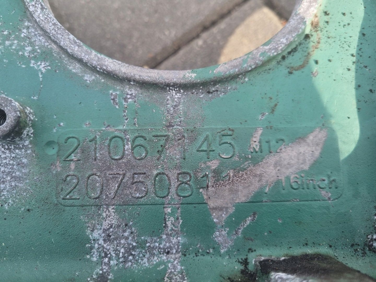 OBUDOWA ROZRZĄDU SPRZĘGŁA VOLVO FH 16 D16E EURO 5
