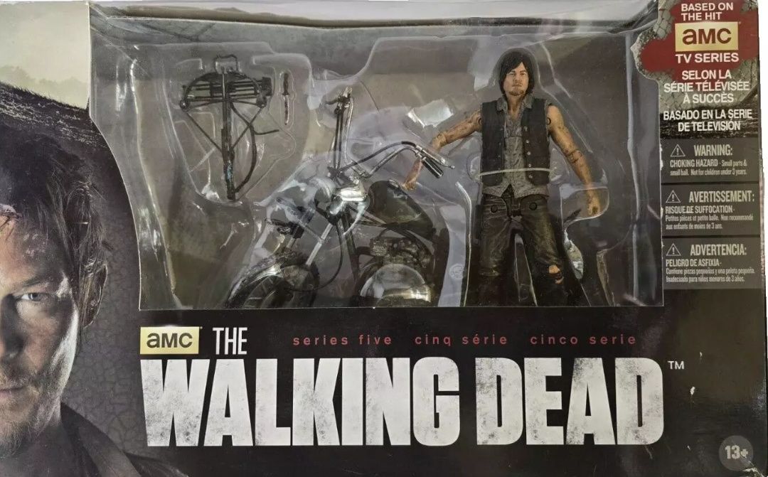 McFarlane Toys The Walking Dead TV Daryl Dixon with Custom Bike Deluxe