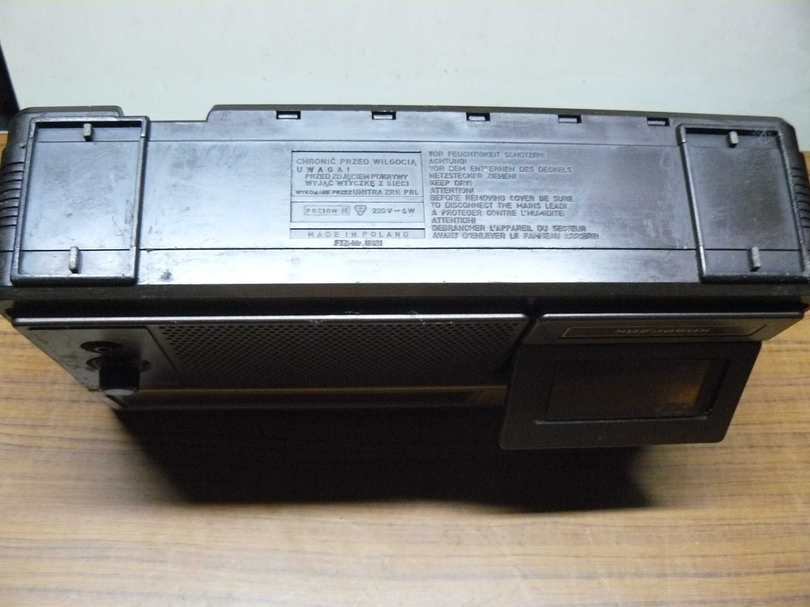 Unitra Kasprzak radiomagnetofon RM 222 automatic sprawny