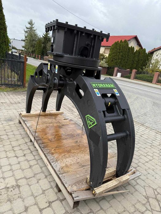 Chwytak hydrauliczny obrotowy wyburzeniowy 1620kg do koparki Hydraram