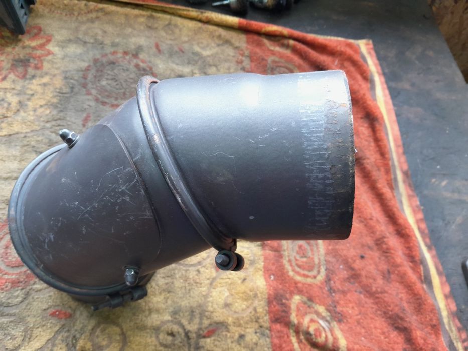 Kolano do komina nastawne z rewizja