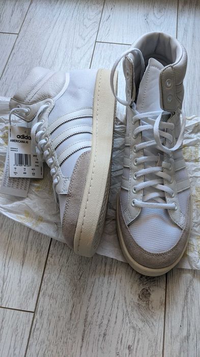 Кросівки Adidas Americana Hi White 44-45р.