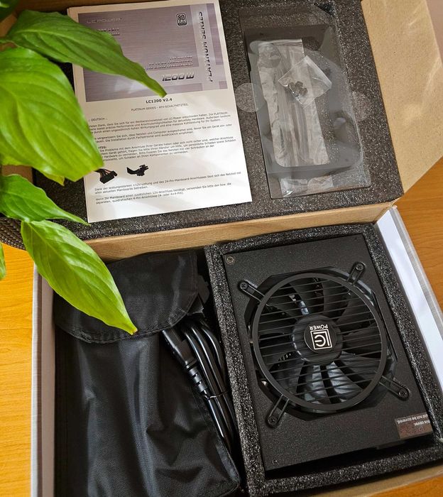 Блок живлення‼️TOP LC-Power 1200W PLUS PLATINUM 92% Corsair \ Seasonic