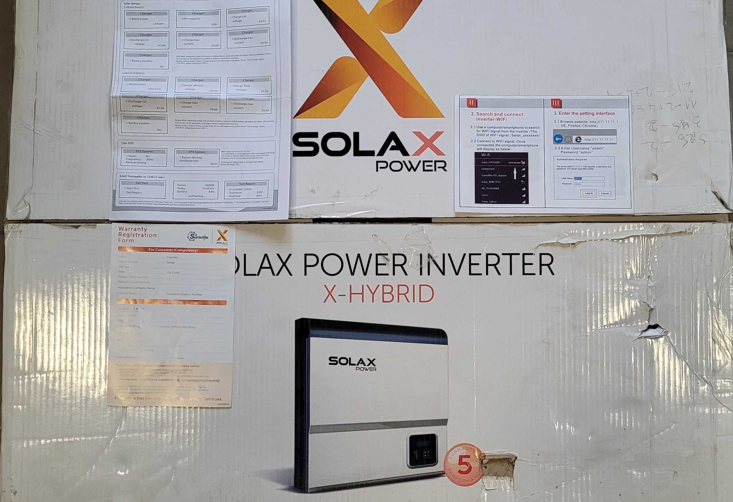 SOLAX Inwerter x-hybrid  SK -SU -5000(S)D BE