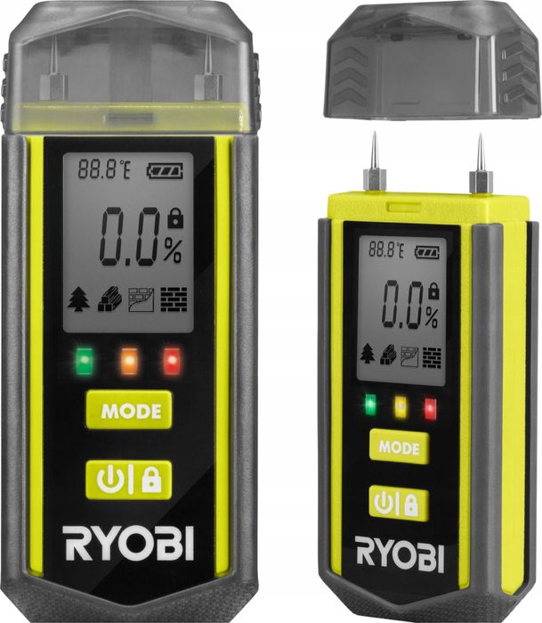 Ryobi miernik wilgotności wilgotnościomierz drewno beton RBPINMM1