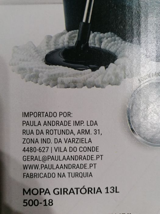 Mopa giratória SK Clean 13L
