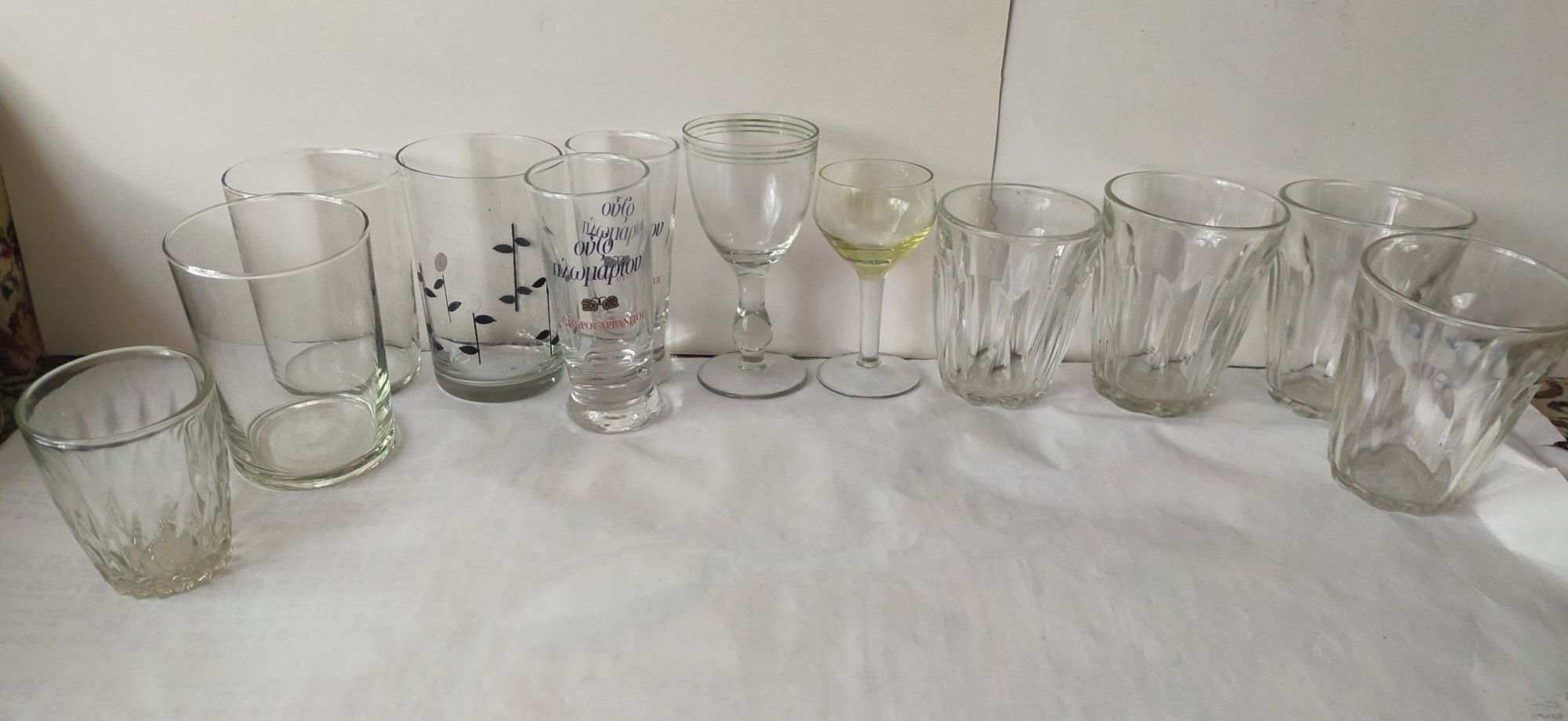 стаканы креманки набор стеклянная посуда  продаю