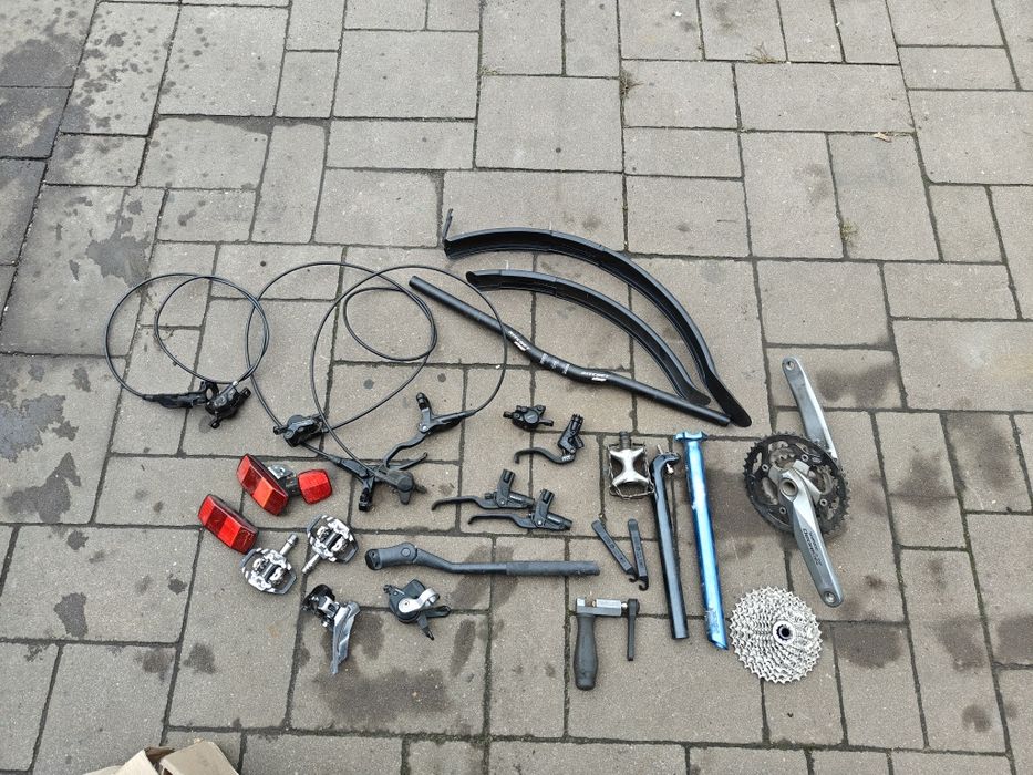 Zestaw części rowerowych Magura Shimano sztyce