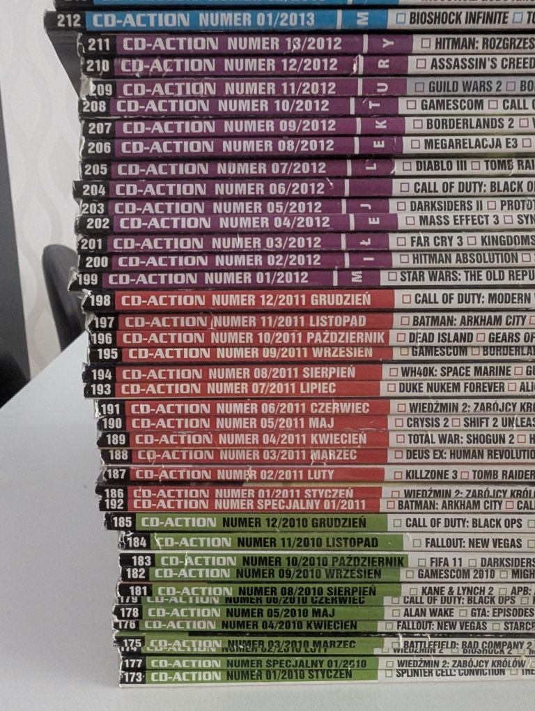 Sprzedam  kolekcję CD-Action