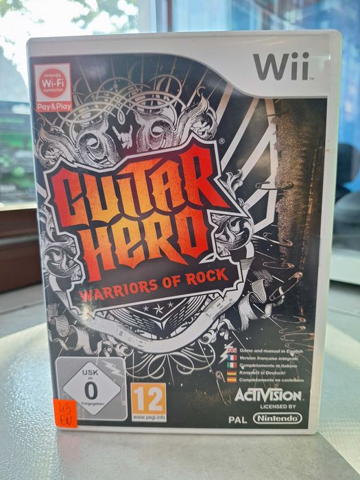 Guitar Heor Warriors Of Rock Nintendo Wii, BDB, Sklep Centrum Grania