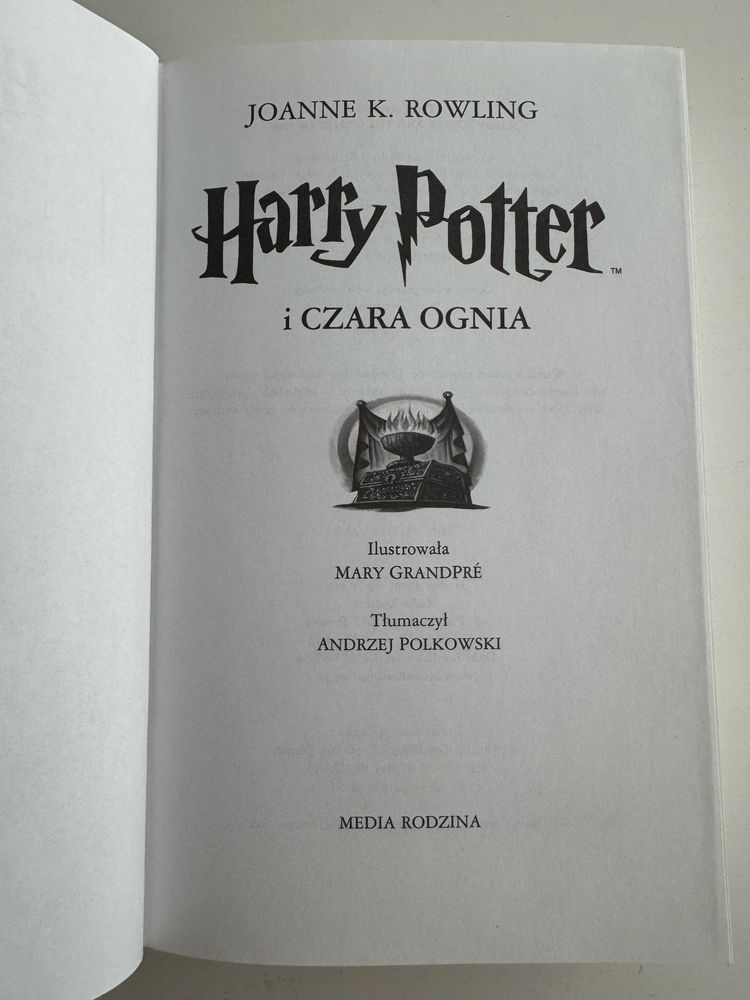 Harry Potter i Czara Ognia Pierwsze polskie wydanie!
