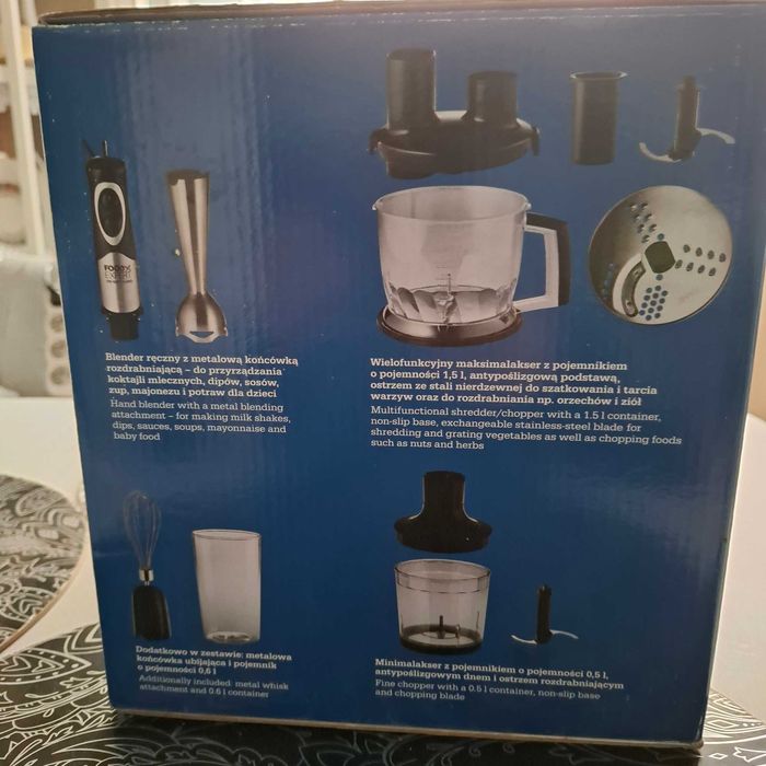 Blender ręczny zestaw