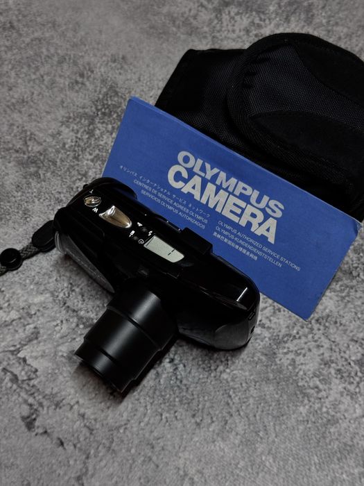Пленочный фотоаппарат Olympus mju ii zoom 80 black