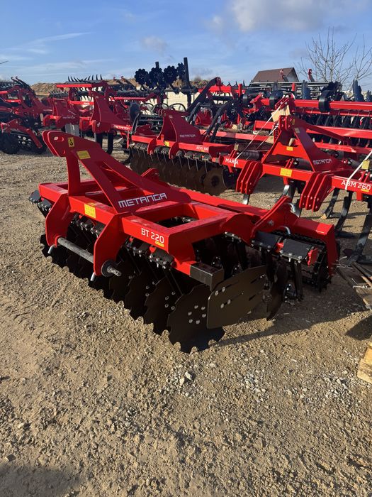 Brona talerzowa talerzówka Metanga MiniBT 1,6 1,8 2,0 2,2 2,5 2,7 3,0m