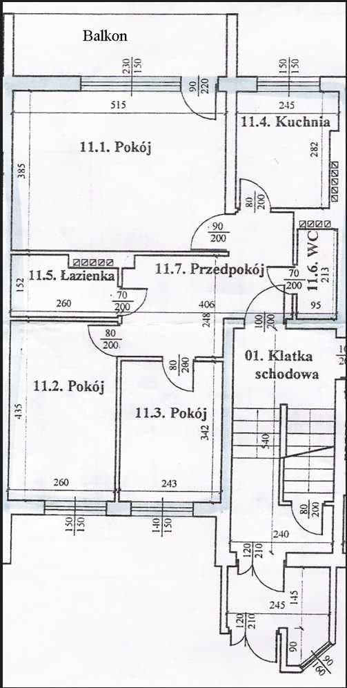 Słoneczne mieszkanie w centrum Nakła 62m2, parking, piwnica, ogródek