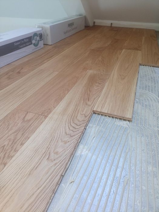 Cyklinowanie, układanie, renowacja starych jak i nowych podłóg drewnia