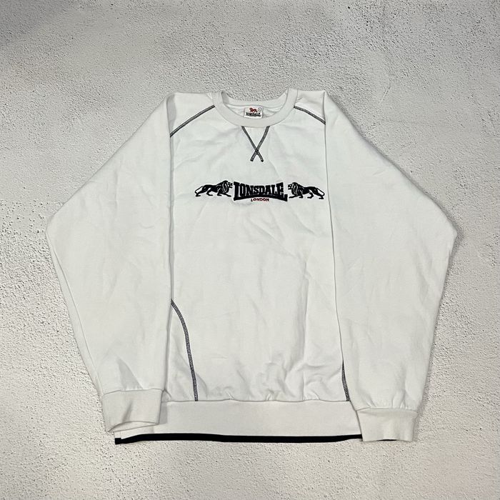 Свитшот Lonsdale big logo оригинал vintage