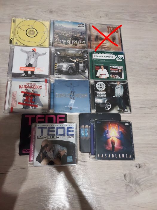 Muzyka, płyty CD, zestaw, Hip Hop, Rap, nowe, używane
