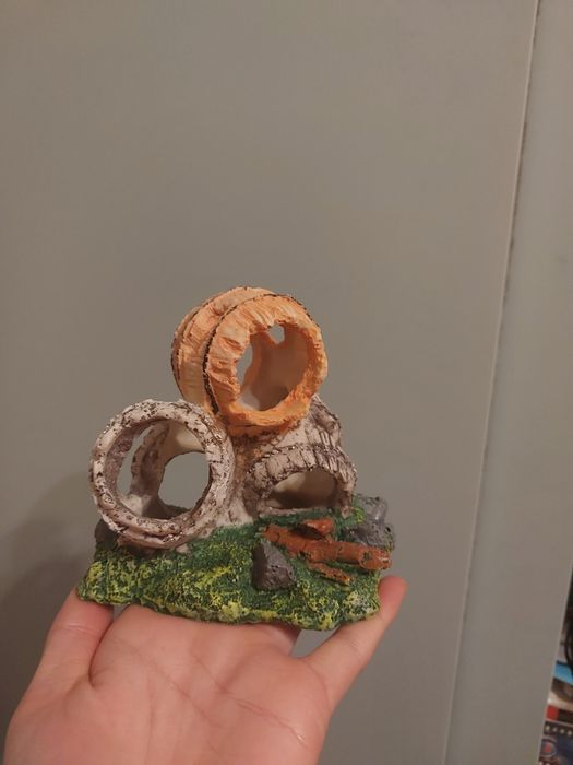 Ozdoba do akwarium beczki